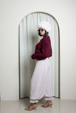 NIA PLEATED CUFF PANTS