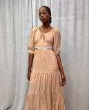 Peasant Tier Dress