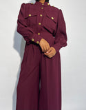 YARA MILITARY BLAZER SET