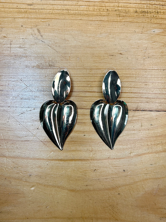 LEAF DANGLING EARRINGS