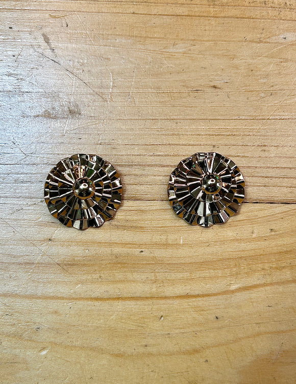 SUNBURST STUD EARRINGS