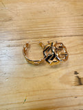 CHUNKY PATTERNED HOOPS
