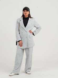 YUSRA TRACK BLAZER SET