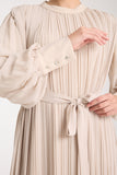Naila Pleated Dress