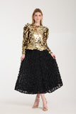 Rose Cornelli Skirt