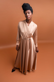 RAEESA X-OVA SATIN MAXI
